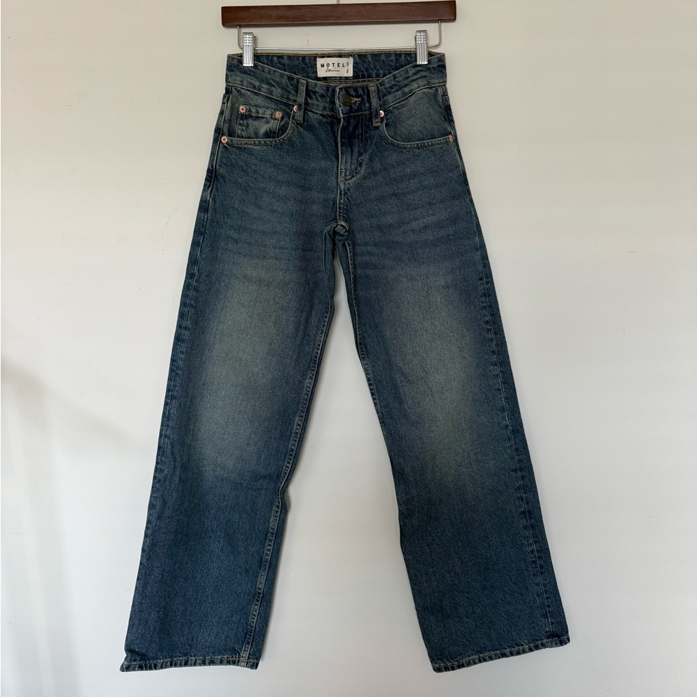 Motel Rocks Low Rise Parallel Jeans - Picture 2 of 10